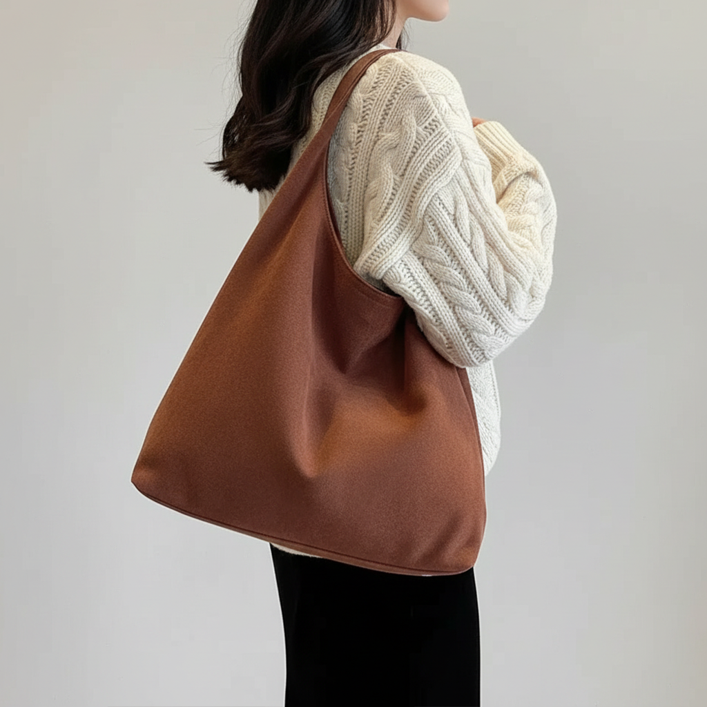 Madeline | Suede Tote Bag