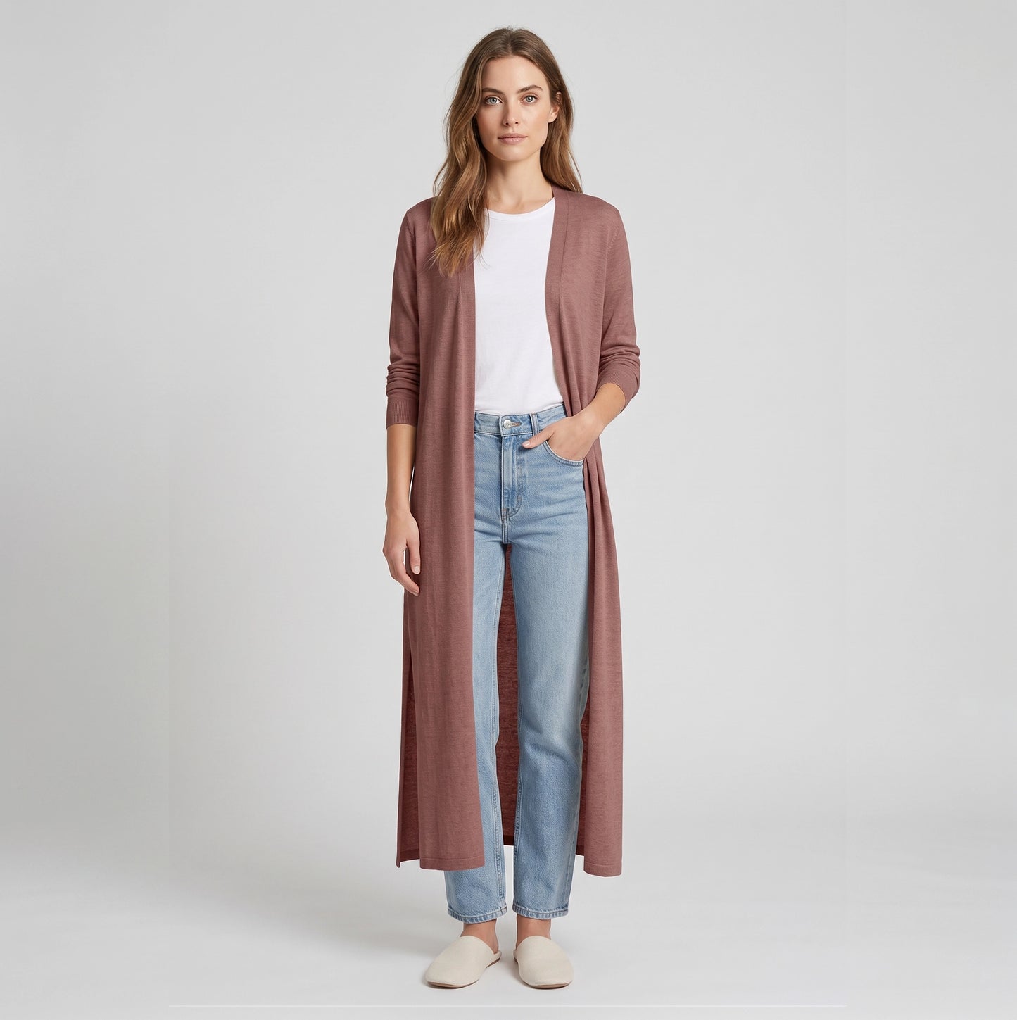 Matilda | Lange luchtige cardigan