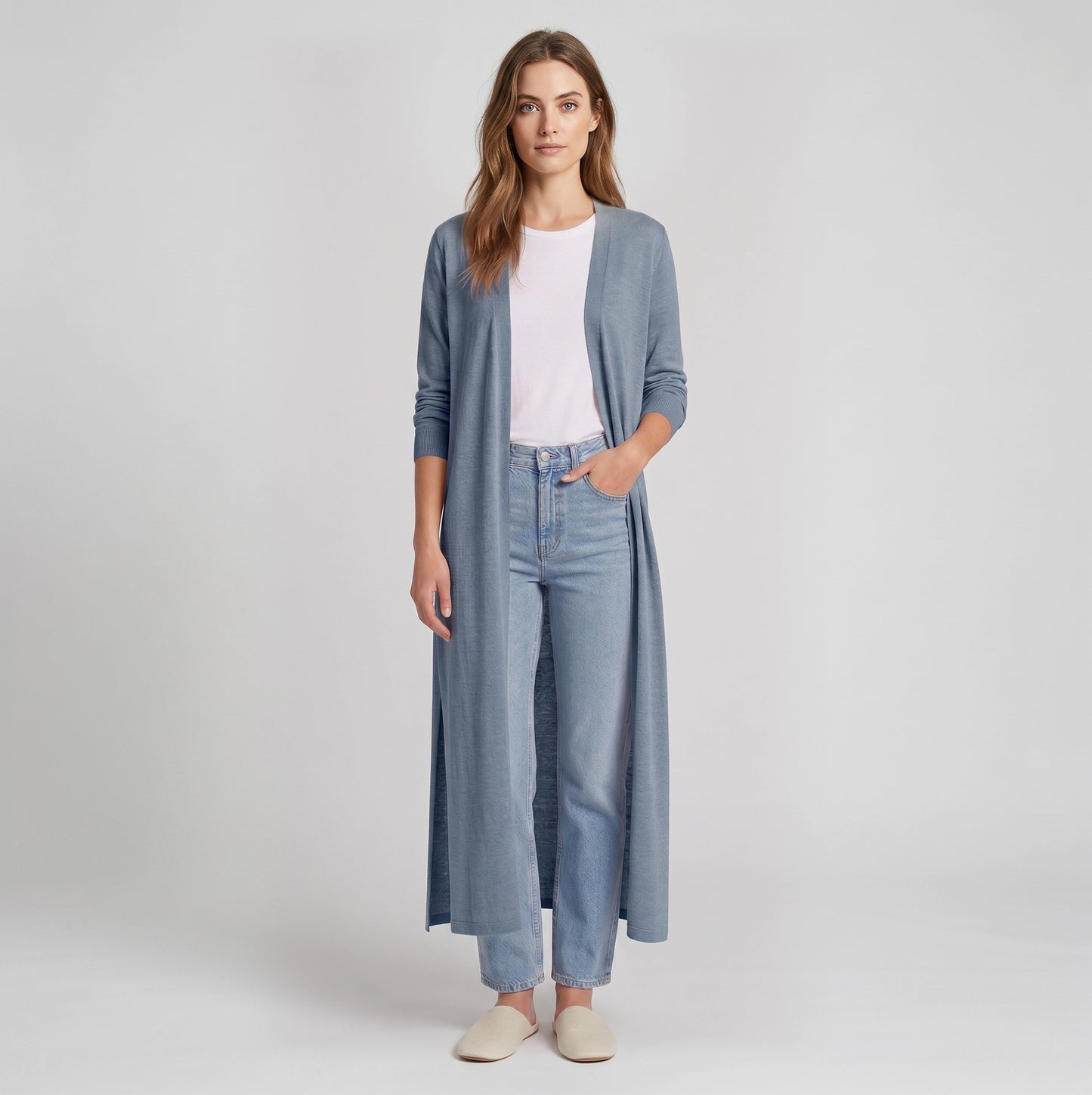 Matilda | Lange luchtige cardigan