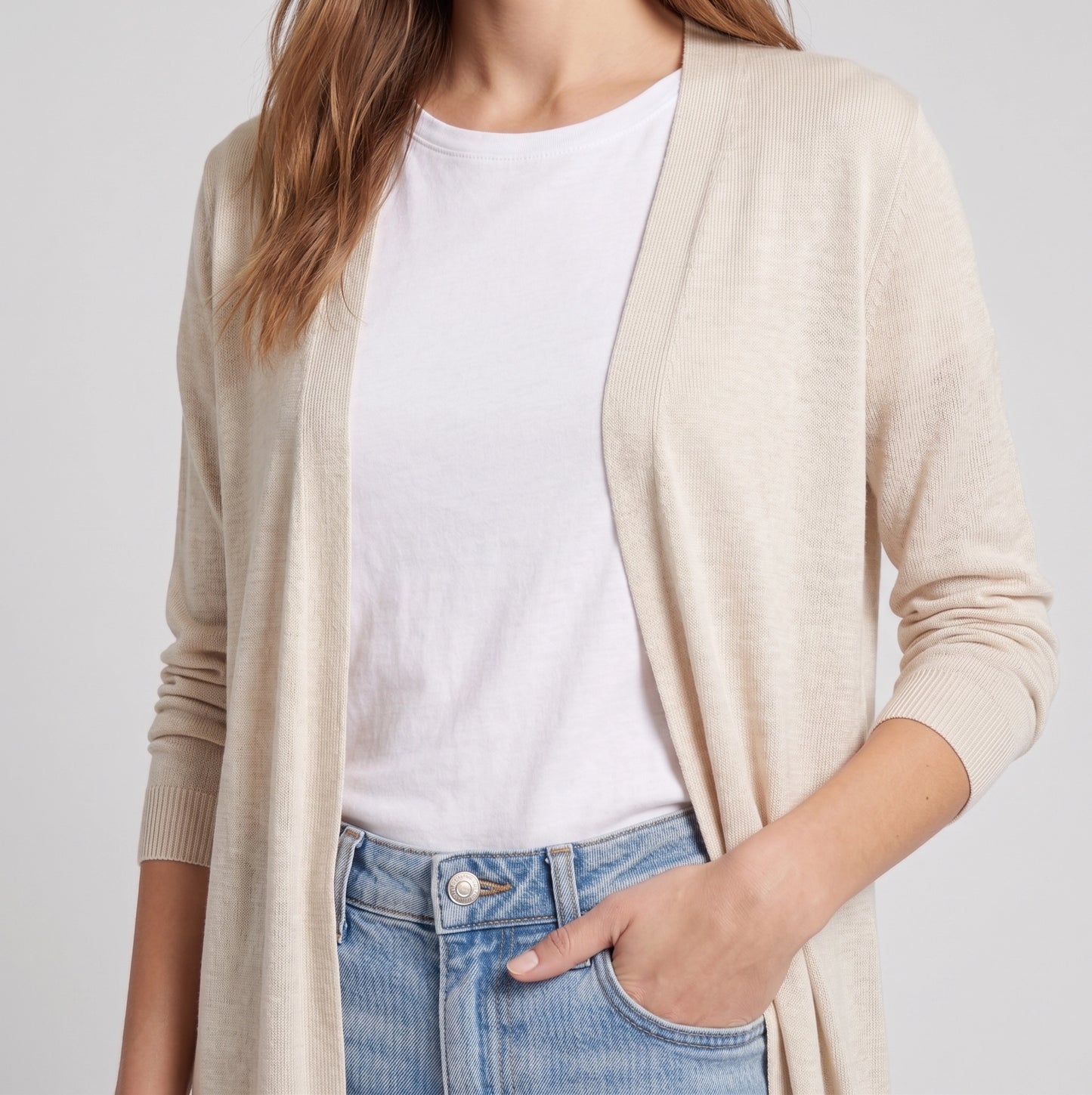 Matilda | Lange luchtige cardigan