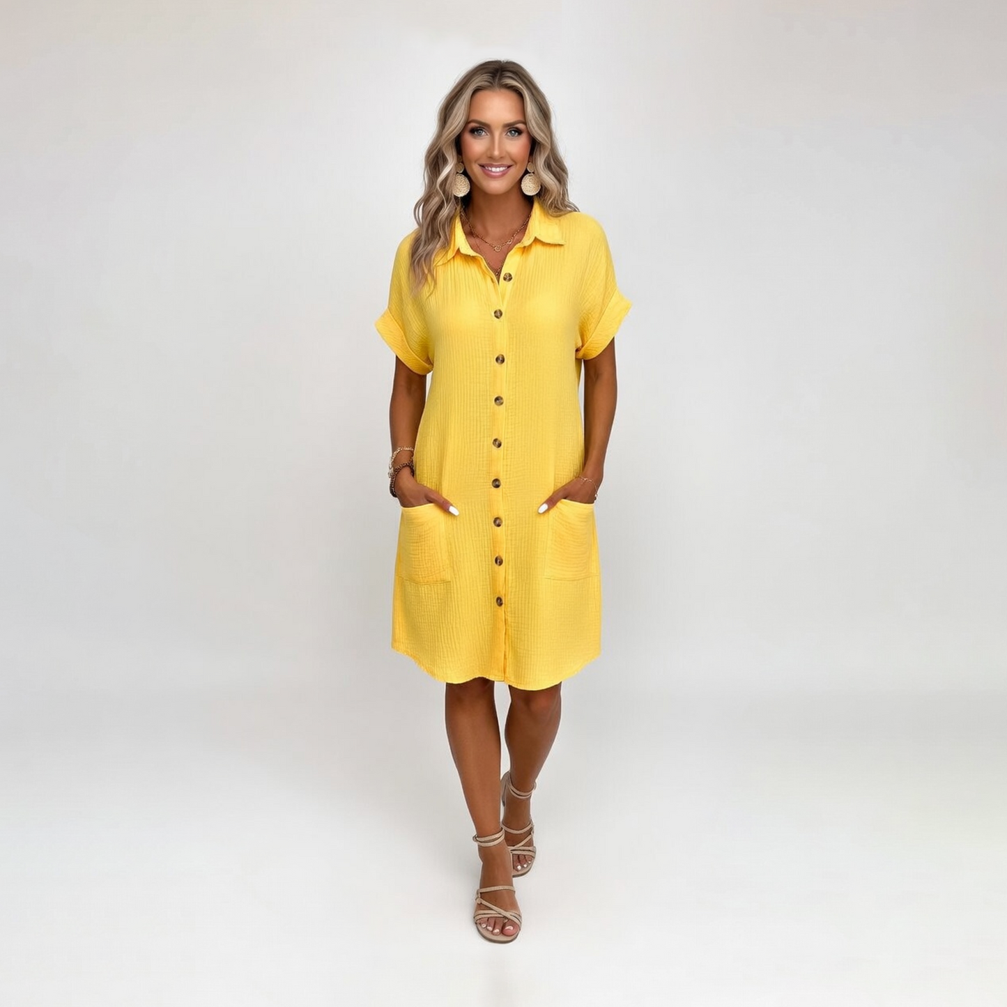 Miranda™ | Comfortabele Jurk Met Zakken