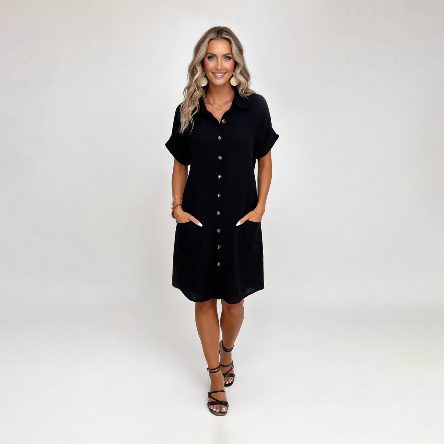 Miranda™ | Comfortabele Jurk Met Zakken