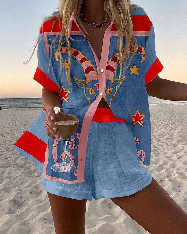 Belle | Zomer Linnen set