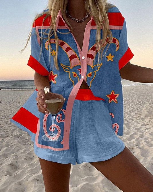 Belle | Zomer Linnen set