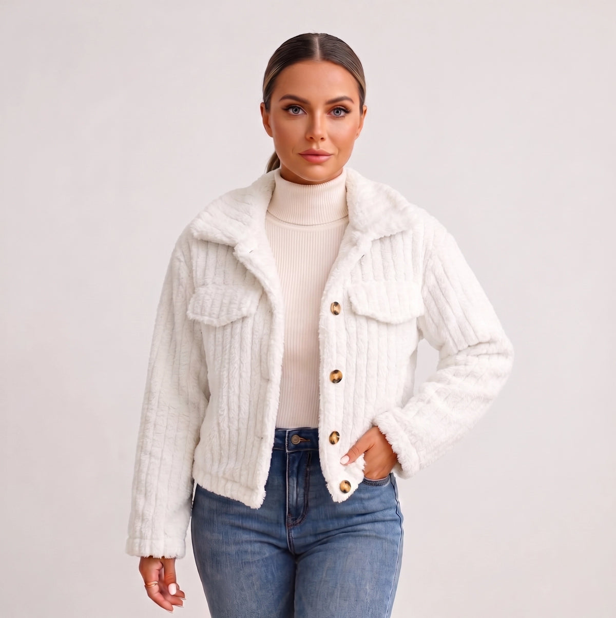 Rosemary | Luxe warme herfst jacket