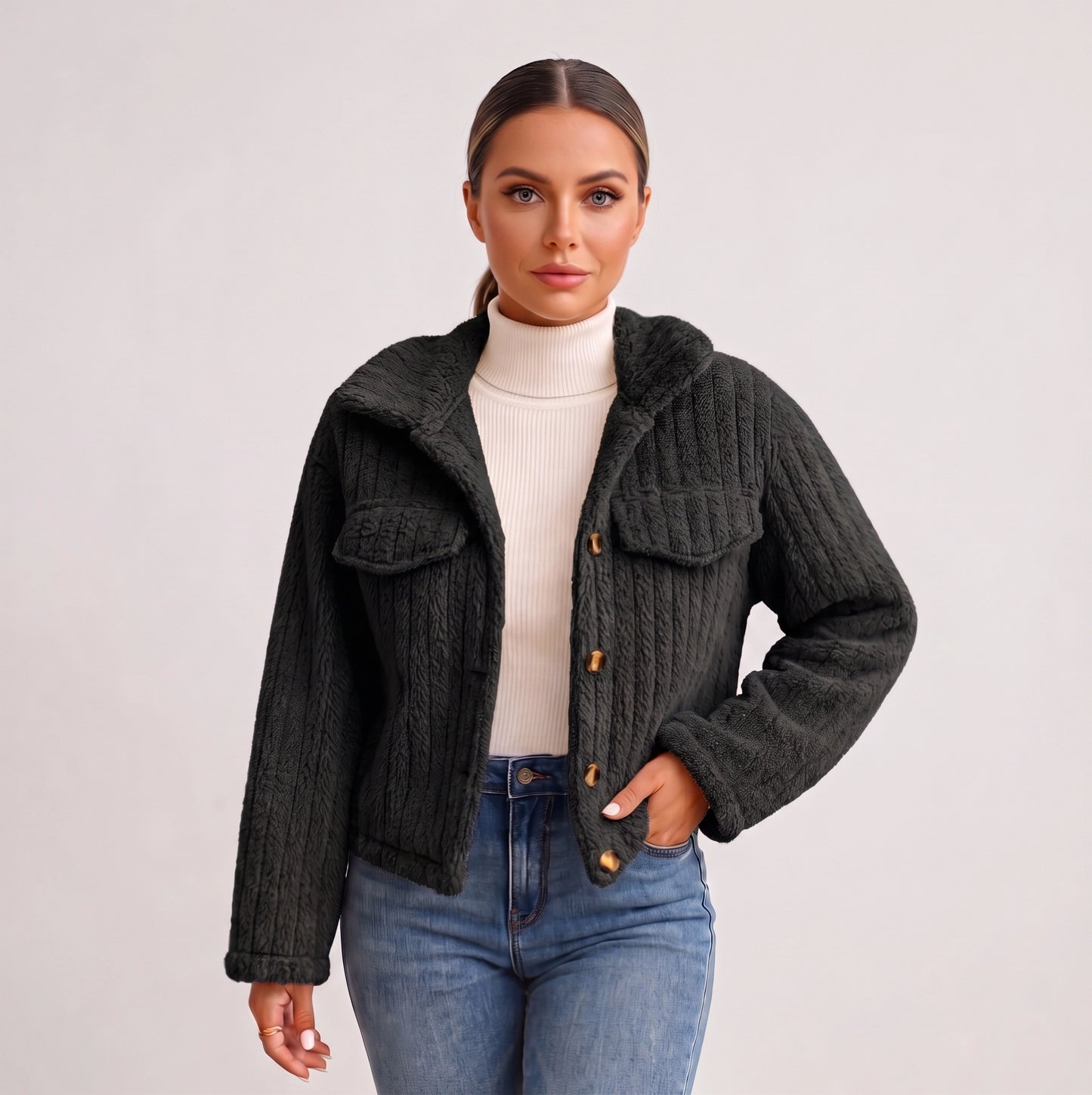 Rosemary | Luxe warme herfst jacket