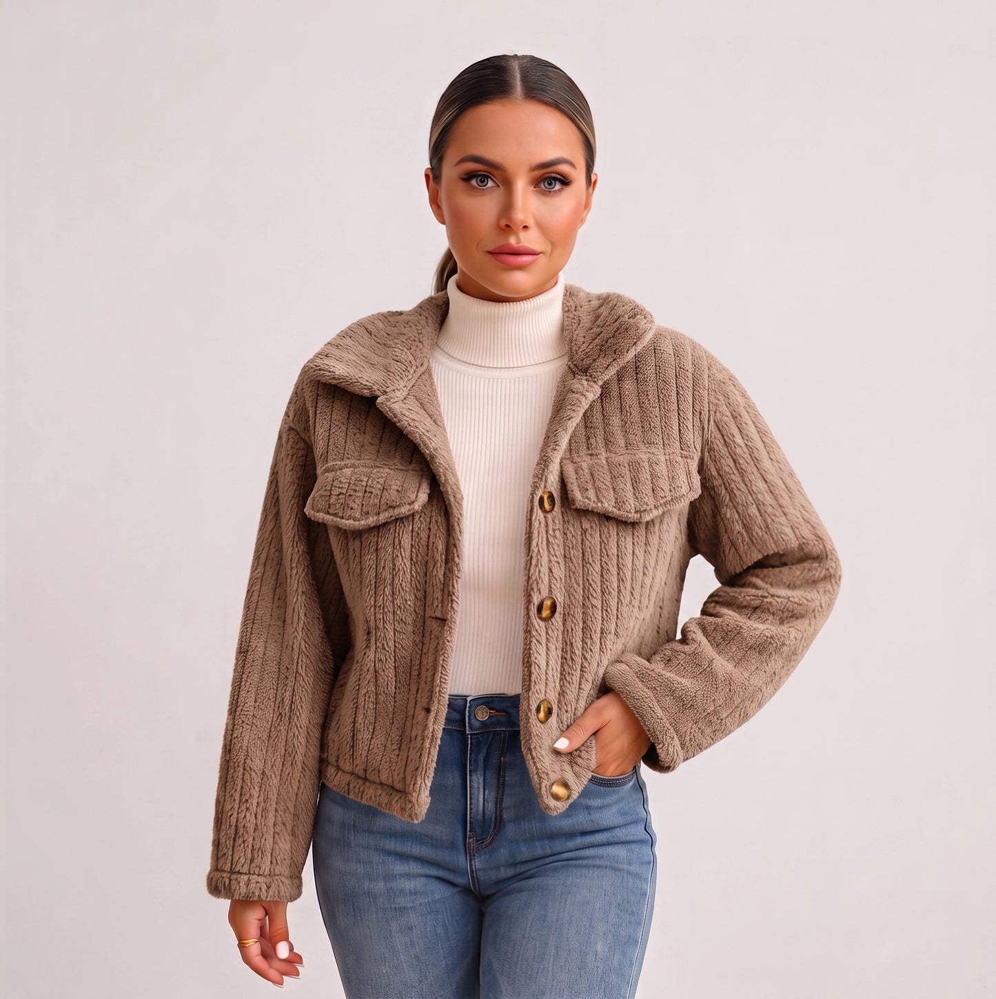 Rosemary | Luxe warme herfst jacket