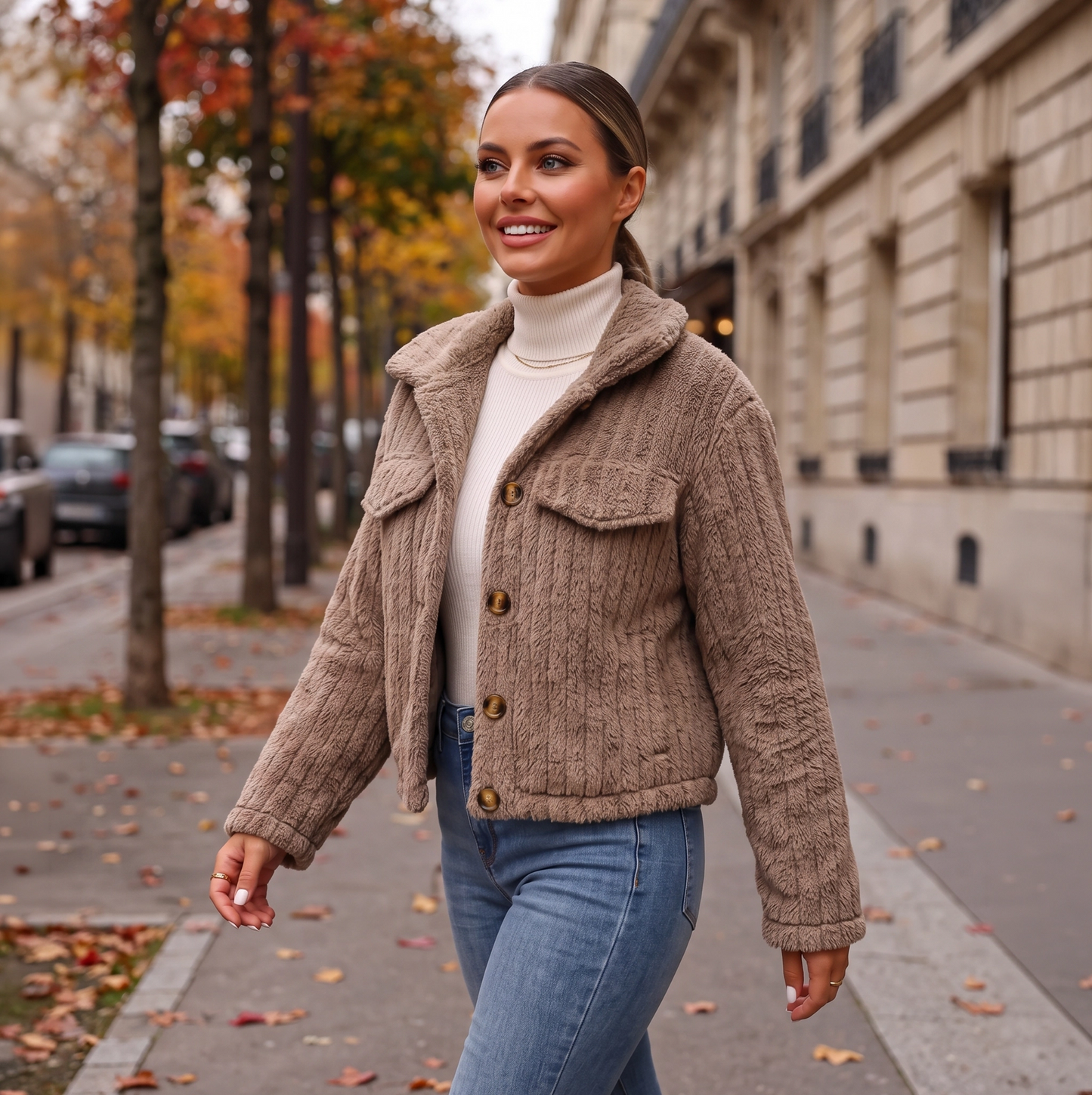 Rosemary | Luxe warme herfst jacket