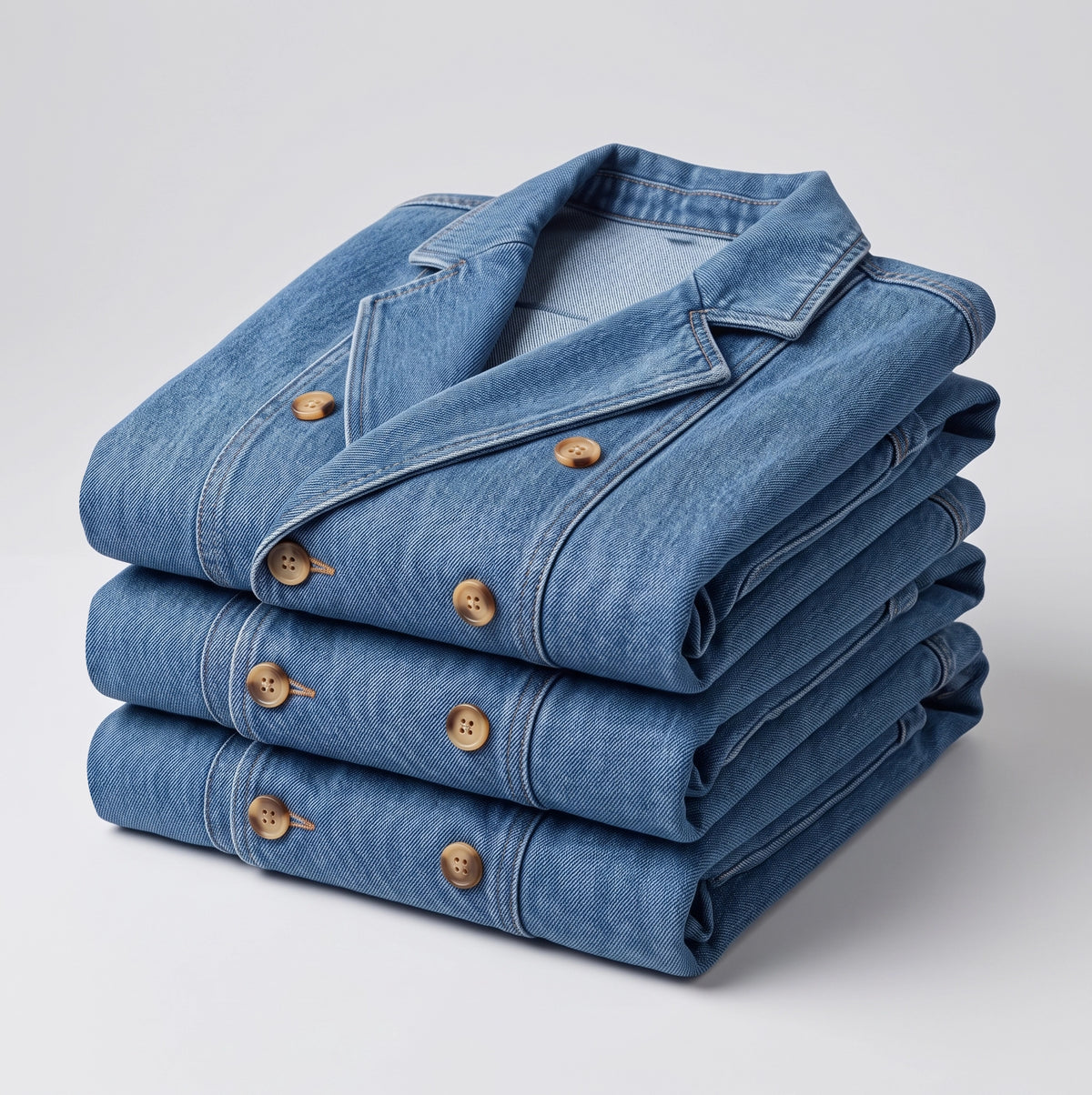 Safira | Denim dames jacket met zijzakken