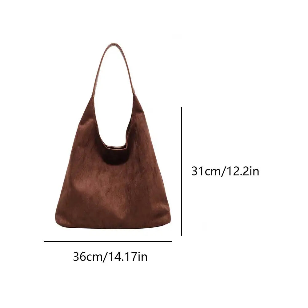 Madeline | Suede Tote Bag