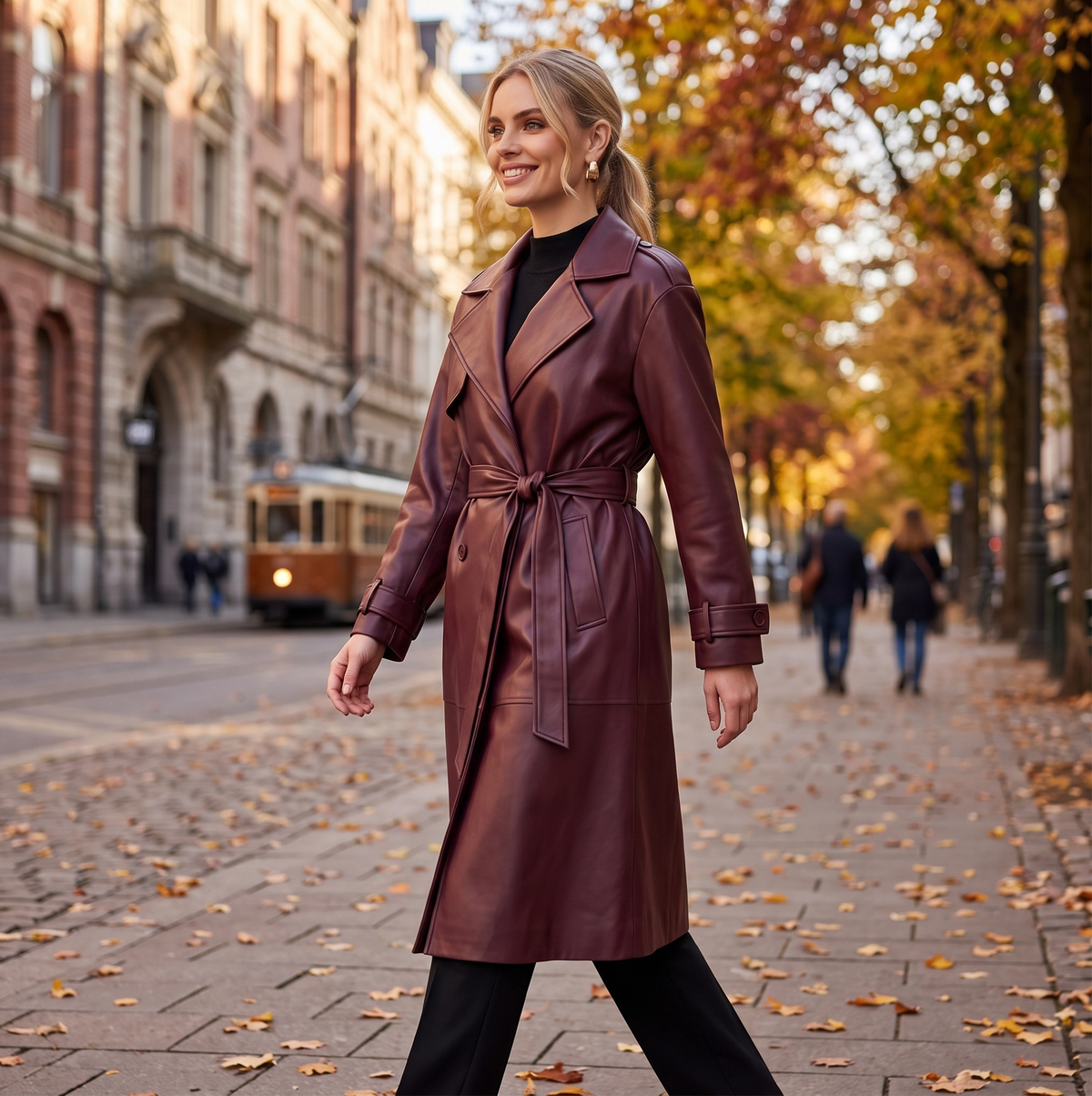 Suzy | Chique Lange Damesjas met band