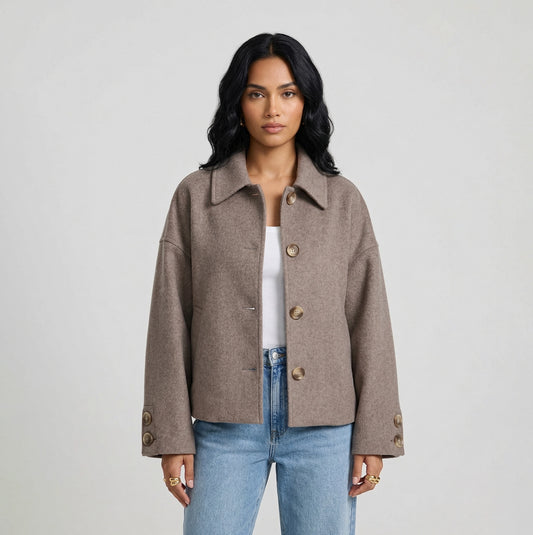 Sylvia | Wolmix Damesjas – Herfst & Winter
