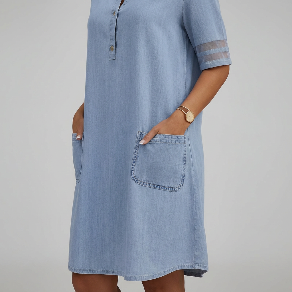 Anouk | Jurk met Zijzakken