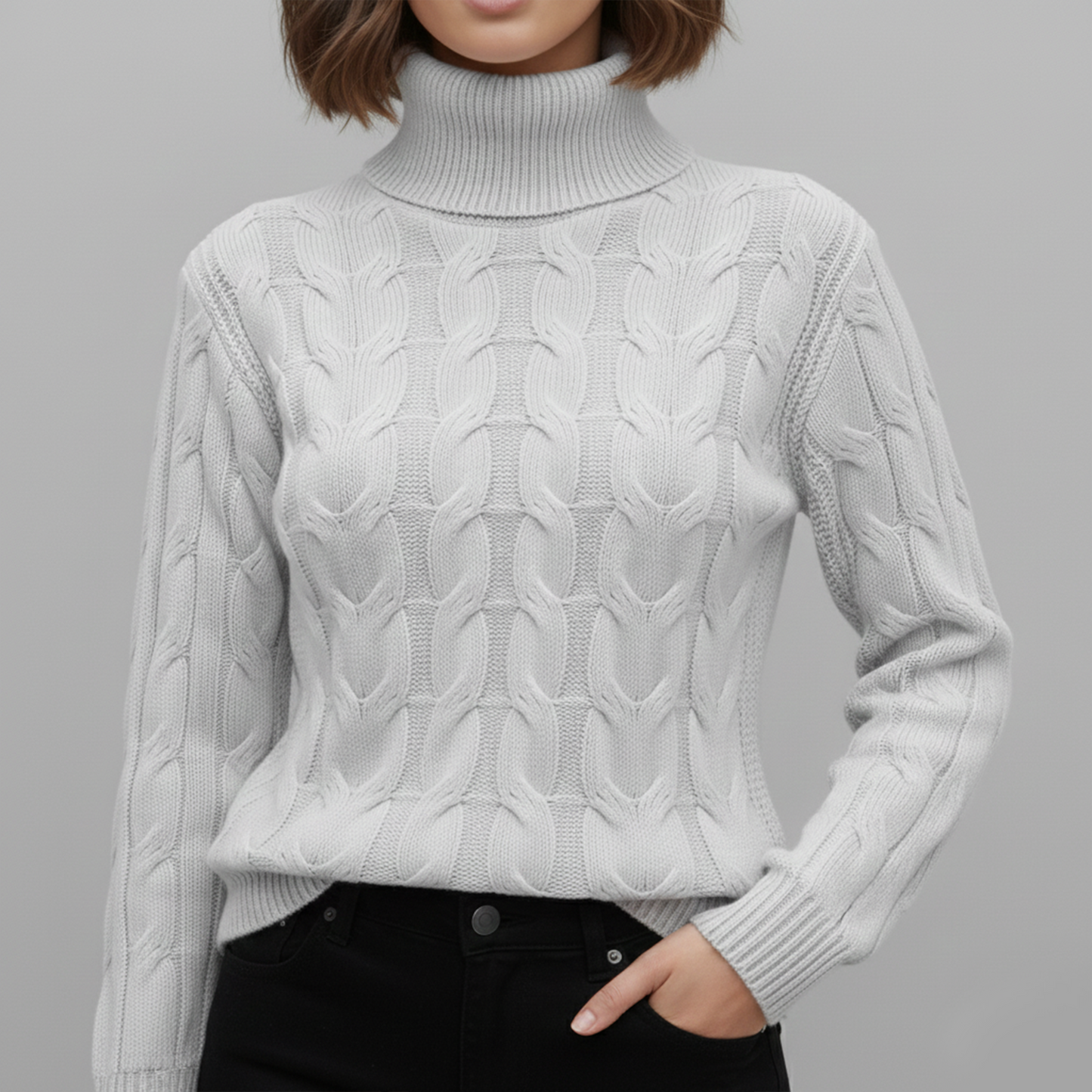 Carlena | Zachte Gebreide Coltrui