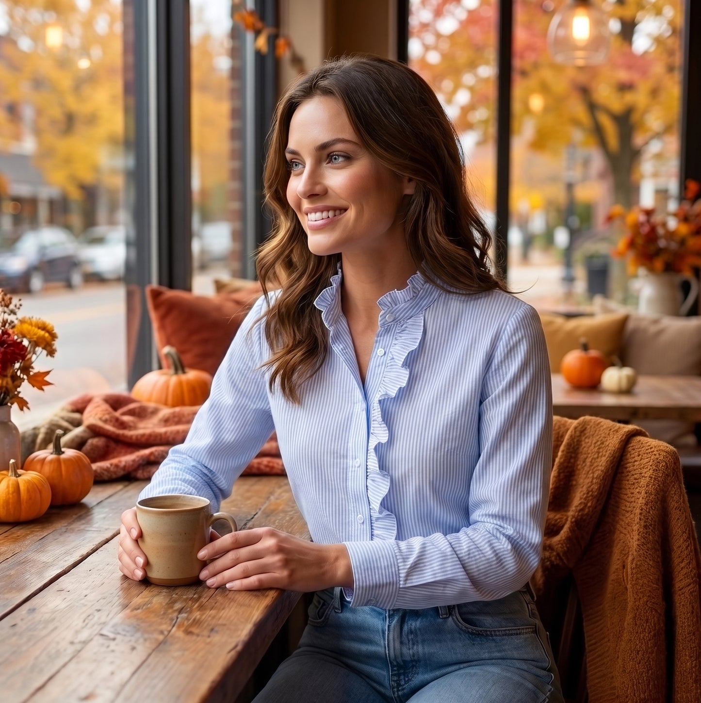Viola | Luchtige dames blouse